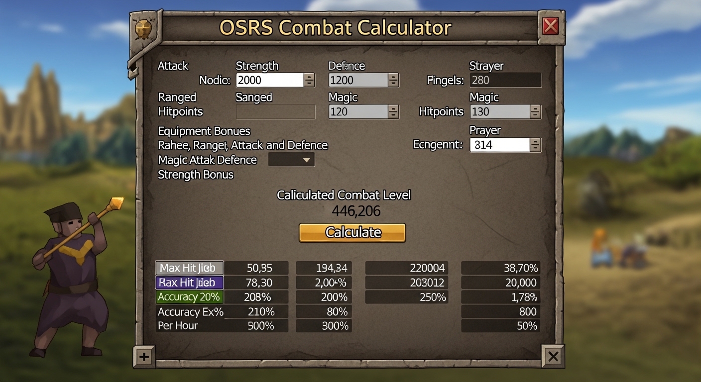 OSRS Combat Calc
